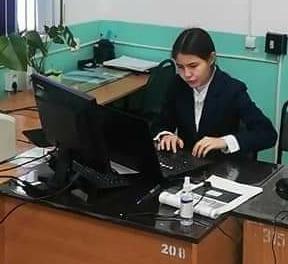 Республикалық пән олимпиадада жеңімпазы