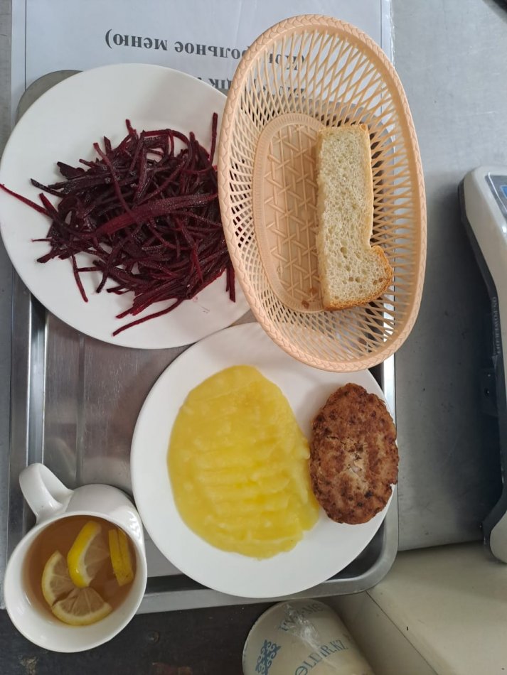 Асханадағы тегін ыстық тамақпен  қамтылған оқушылардың ас мәзірі