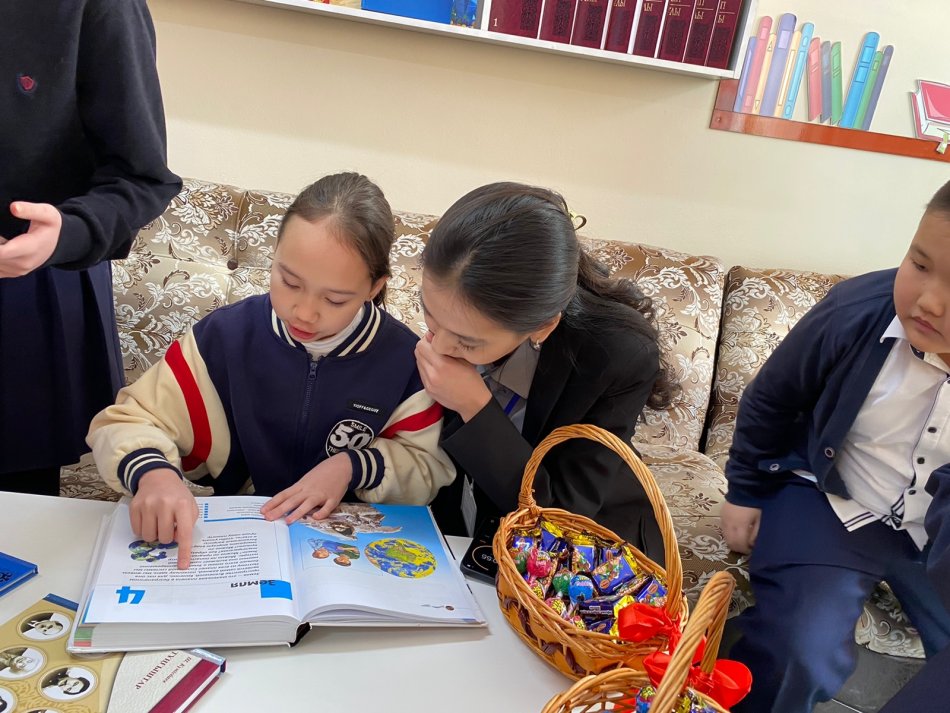 "Оқуға құштар мектеп" қысқы жобасы