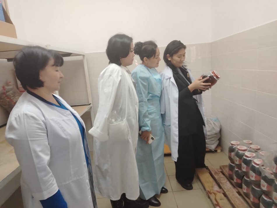 Тамақ сапасына мониторинг