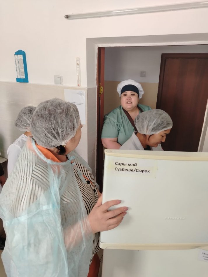 Тамақ сапасына мониторинг